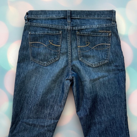 DKNY Women’s Slim Mid-Rise Denim Jeans Size 4 - Picture 5 of 7